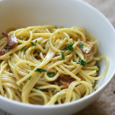 Spaguetti alla Carbonara